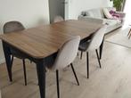 Mooie nieuwe tafel met stoelen, Huis en Inrichting, Tafels | Eettafels, Ophalen of Verzenden