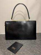 Vintage Delvaux, Ophalen of Verzenden, Gebruikt, Zwart, Handtas