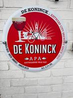 De koninck reclame bordje circa 35 cm doorsnee, Verzamelen, Merken en Reclamevoorwerpen, Ophalen of Verzenden, Zo goed als nieuw