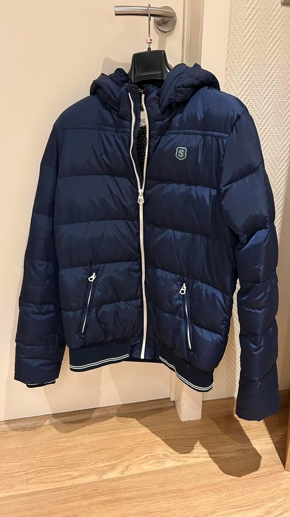 Mooie donsjas Scotch Shrunk maat 16, Kinderen en Baby's, Kinderkleding | Maat 176, Zo goed als nieuw, Jas, Ophalen