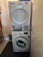 Washing machine & Tumble dryer, 8 tot 10 kg, Ophalen, Gebruikt, Voorlader