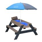 Picknicktafel met speelbakken voor kinderen, Tuin en Terras, Gebruikt, Rechthoekig, Hout, Ophalen
