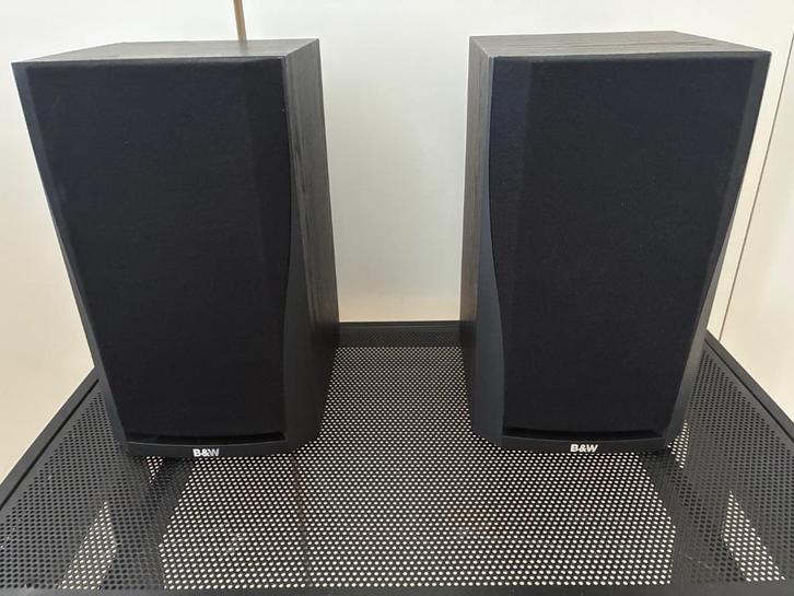 B&W Prism - DM302 - 100 Watt - 91 dB - 8 Ohm, Audio, Tv en Foto, Luidsprekerboxen, Zo goed als nieuw, Front, Rear of Stereo speakers