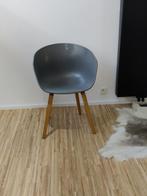 1 HAY aac22 stoel, grijs en eikenhout, Huis en Inrichting, Stoelen, Hout, Gebruikt, Ophalen of Verzenden, Eén