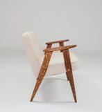 Modern design armchair beige bouclé design by Chierowsky 366, Enlèvement ou Envoi