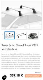 Barre de toit Mercedes E class w213 break, Enlèvement ou Envoi, Comme neuf