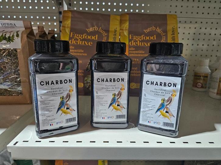 Charbon de bois Grizo 250 grammes - Boutique et boutique en, Animaux & Accessoires, Oiseaux | Accessoires, Enlèvement