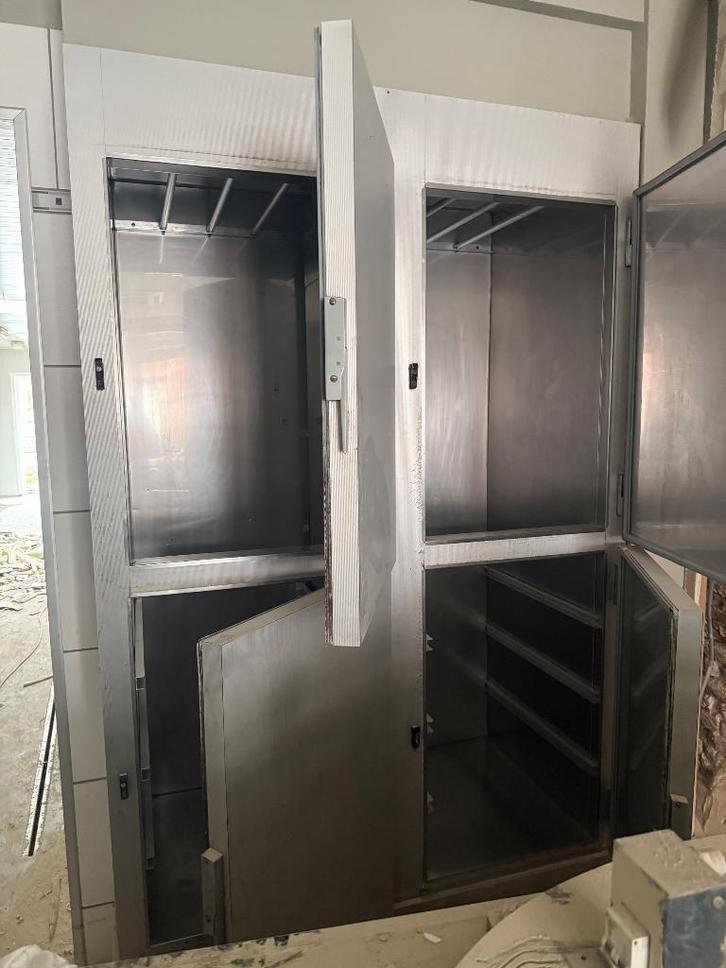 Professionele inox koelcel / koelkamer – slagerij / horeca, Zakelijke goederen, Horeca | Keukenapparatuur, Koelen en Vriezen, Gebruikt