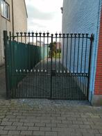 ijzeren hek, Ophalen, Gebruikt, IJzer, Spijlenhekwerk