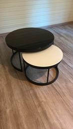 Glazen salontafel, Huis en Inrichting, Ophalen, Zo goed als nieuw