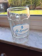 Emaille bierglas La Lorraine, Ophalen, Gebruikt, Bierglas