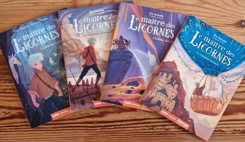 Le Maitre des licornes - 4 tomes, Boeken, Kinderboeken | Jeugd | onder 10 jaar, Zo goed als nieuw, Sprookjes, Ophalen