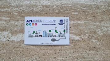 Metroticket voor metro van Athene met 9 ritten op