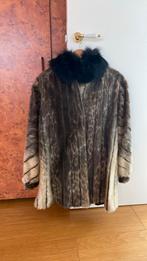 Mantel in bont, Kleding | Dames, Ophalen of Verzenden, Zo goed als nieuw, Maat 38/40 (M)