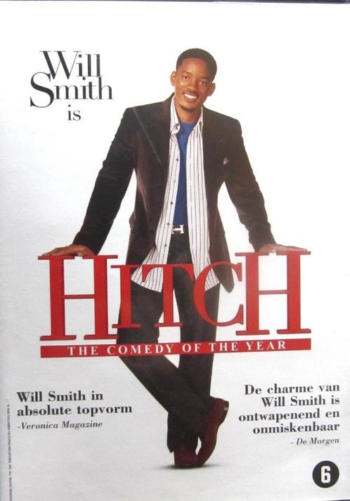 DVD KOMEDIE/ACTIE- HITCH (WILL SMITH)., Cd's en Dvd's, Dvd's | Komedie, Zo goed als nieuw, Actiekomedie, Alle leeftijden, Ophalen of Verzenden