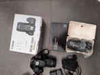Canon fotocamera. Met tas en extra lens., Ophalen of Verzenden