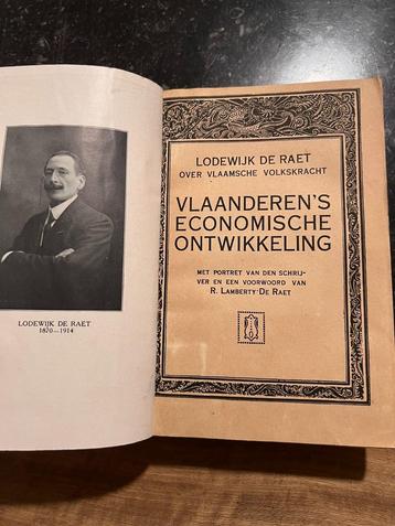 Vlaanderen's Economische ontwikkeling - Lodewijk De Raet beschikbaar voor biedingen