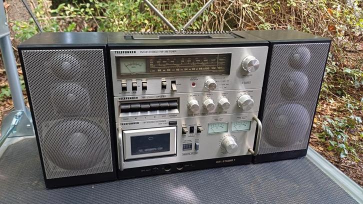 Telefunken – HiFi Studio 1 Audio Versterker / Boombox, Audio, Tv en Foto, Radio's, Zo goed als nieuw, Radio, Ophalen of Verzenden