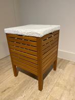 2 Opberg-bankjes, Huis en Inrichting, Kasten | Kleerkasten, Ophalen, Minder dan 50 cm, Gebruikt, Met klep(pen)