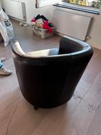 Van super goede kwaliteit; bruin klein zeteltje, Huis en Inrichting, Fauteuils, Ophalen, Zo goed als nieuw