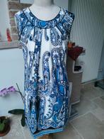 Mooi Italiaans zomer kleedje van Tessuto, Kleding | Dames, Blauw, Maat 42/44 (L), Ophalen of Verzenden, Zo goed als nieuw