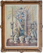 Huile sur panneau signe Mathilde de Monceau de bergendal, Antiek en Kunst, Ophalen of Verzenden