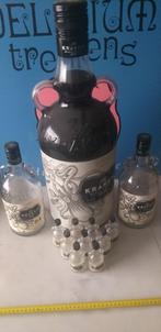 Lege flesse Kraken rum + decoratiefles + toogmat rubber, Verzamelen, Biermerken, Ophalen, Flesje(s)