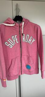 Superdry sweater met kap maat large, Ophalen, Zo goed als nieuw