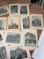 Prenten brussel en antwerpen, Antiek en Kunst, Ophalen of Verzenden