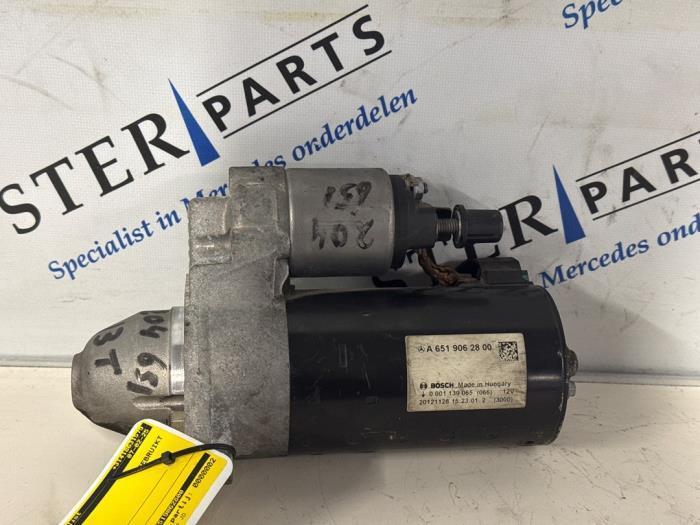Startmotor van een Mercedes Sprinter, Auto-onderdelen, Motor en Toebehoren, Mercedes-Benz, Gebruikt, 3 maanden garantie, Ophalen of Verzenden