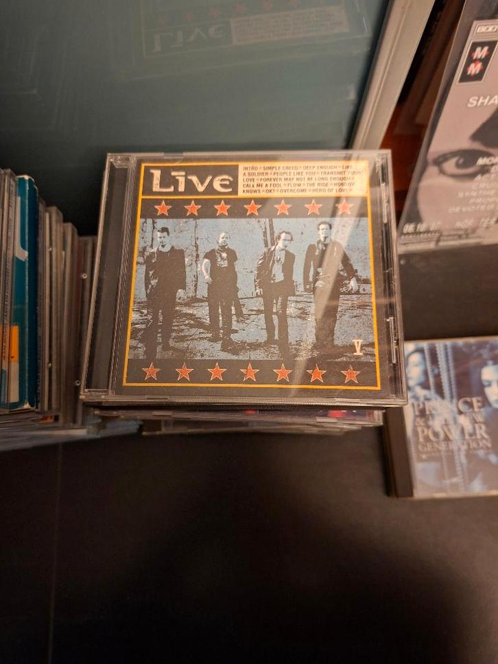 cd - live - v, CD & DVD, CD | Rock, Utilisé, Alternatif, Enlèvement ou Envoi