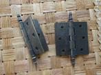2 paumelles "vieux bronze", Doe-het-zelf en Bouw, IJzerwaren en Bevestigingsmiddelen, Ophalen, Gebruikt, Overige typen