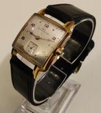 Vintage art deco horloge, Goud, Ophalen of Verzenden