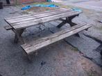 Zeer grote picknick tafel, Ophalen