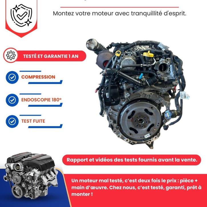 Complete motor fiat freemont multijet/alfa romeo, Auto-onderdelen, Motor en Toebehoren, Alfa Romeo, Fiat, Nieuw, Ophalen of Verzenden