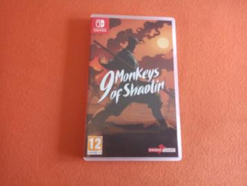 Nine monkeys of Shaolin 