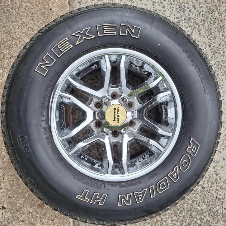 American racing 16inch met Nexen Rodian HT 265/70R16, Auto-onderdelen, Banden en Velgen, Banden en Velgen, All Season, 18 inch