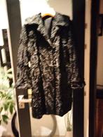 zwarte pelsjas Astrakan.Licht uitlopend naar beneden., Kleding | Dames, Ophalen, Zo goed als nieuw