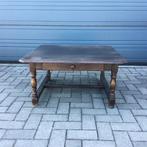 Bijzet- salontafel met lade, Enlèvement, Utilisé, Carré