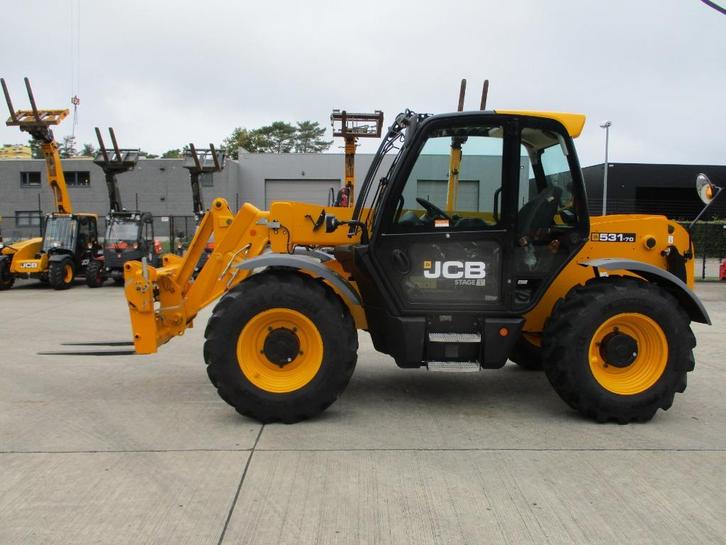 Verreiker JCB 531-70 5AA (660), Doe-het-zelf en Bouw, Gereedschap | Freesmachines, Gebruikt, Ophalen
