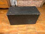 Oude zwarte houten kist, Huis en Inrichting, Ophalen of Verzenden, Zo goed als nieuw