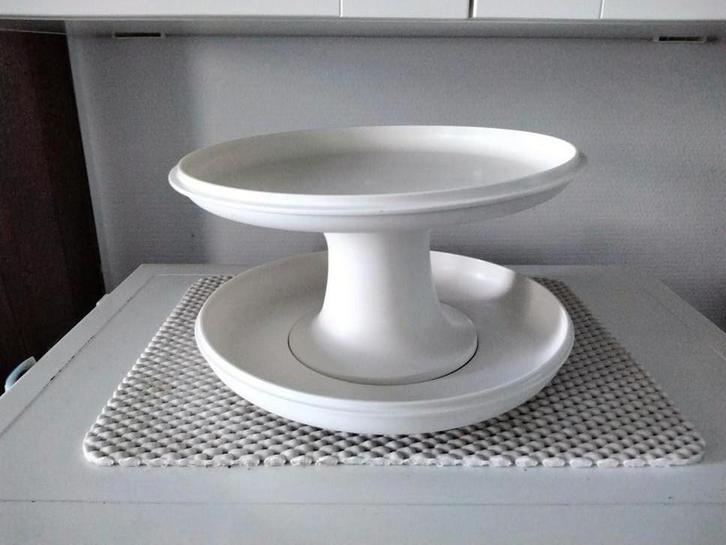 NIEUW-VINTAGE-Tupperware-"Servant" presentatietrays, Huis en Inrichting, Keuken | Tupperware, Nieuw, Overige typen, Crème, Ophalen of Verzenden