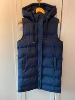 Lange donkerblauwe Bodywarmer Sora, Kleding | Dames, Bodywarmers, Ophalen, Zo goed als nieuw