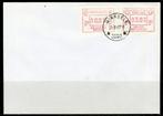(B) ATM62-65 Envelop - Congo-Zaïre-Europhilex 3-10 BEF, Postzegels en Munten, Ophalen of Verzenden, Gestempeld