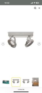 2 Spots de plafond Philips Spur nickel, Ophalen of Verzenden, Zo goed als nieuw