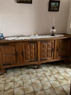 Eetkamer massieve eik., Huis en Inrichting, Kasten | Dressoirs, Ophalen, Gebruikt, Eikenhout