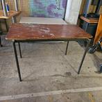 Tafel, Huis en Inrichting, Ophalen, Gebruikt, Metaal of Aluminium, 75 cm of meer
