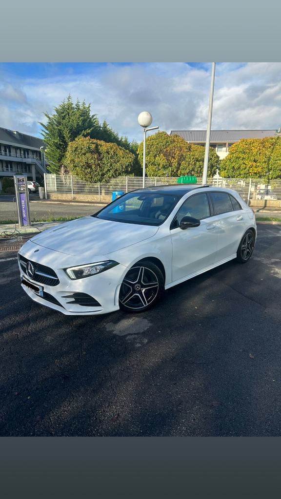 Classe A180d pack amg, Auto's, Mercedes-Benz, Particulier, Open dak, Diesel, Automaat, Zwart, Zwart, Leder, Ophalen