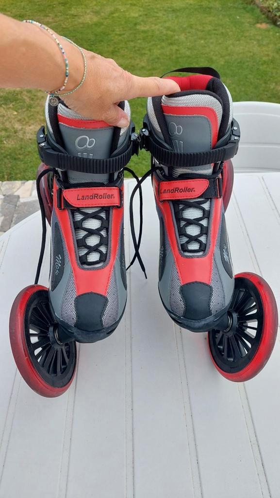 Landroller Mojo maat 44 skeelers, Sport en Fitness, Skeelers, Zo goed als nieuw, Ophalen