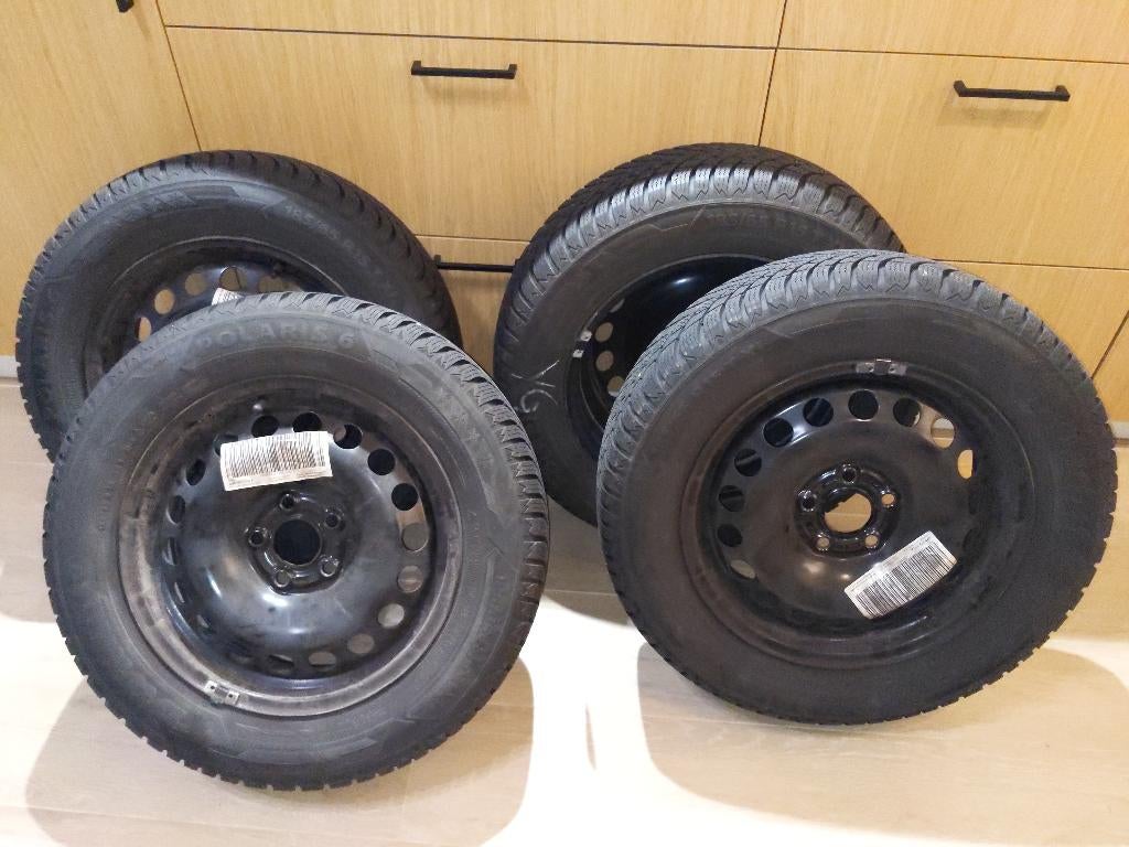 Roues + pneus hiver, 15 pouces, Pneus hiver, Véhicule de tourisme, 185 mm